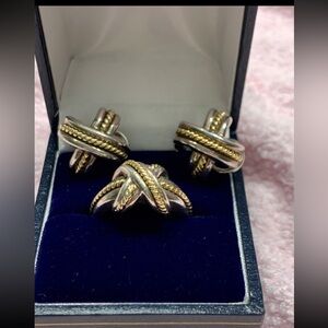 Tiffany & Co. vintage 750/925 Earrings☝️👍🔥❤️